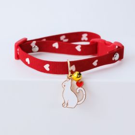 Cat Dog Pet Collar Bell (Option: Cat-Adjustable)